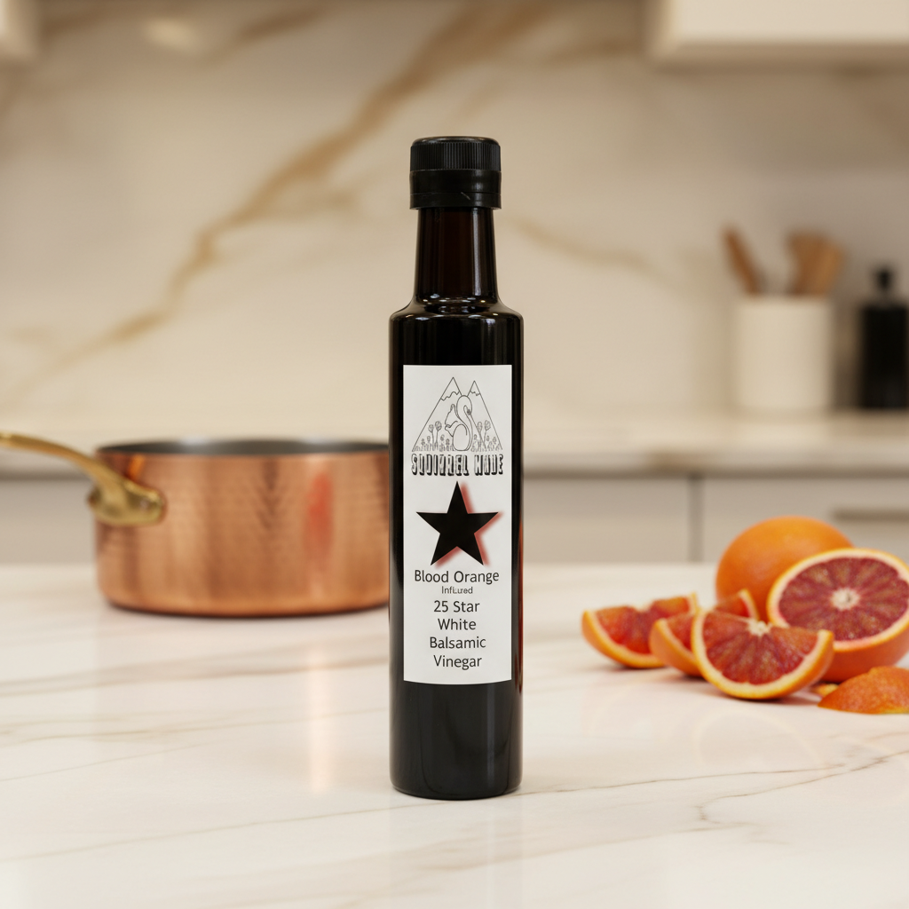 Blood Orange Infused 25 Star White Balsamic Vinegar